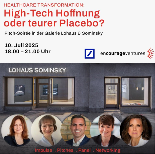 HealthTech Soirée der Encourage Ventures
